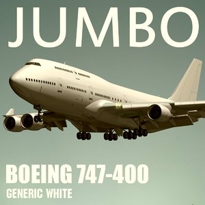 maya boeing 747-400 generic