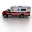 international durastar ambulance 3d 3ds