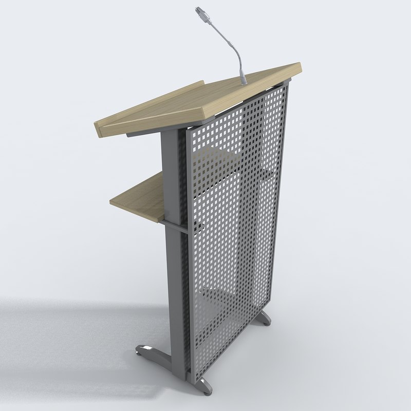 3d podium presenter