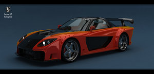 obj rx7 veilside fortune