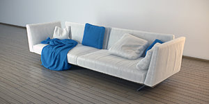 sofa designed antonio 3d 3ds