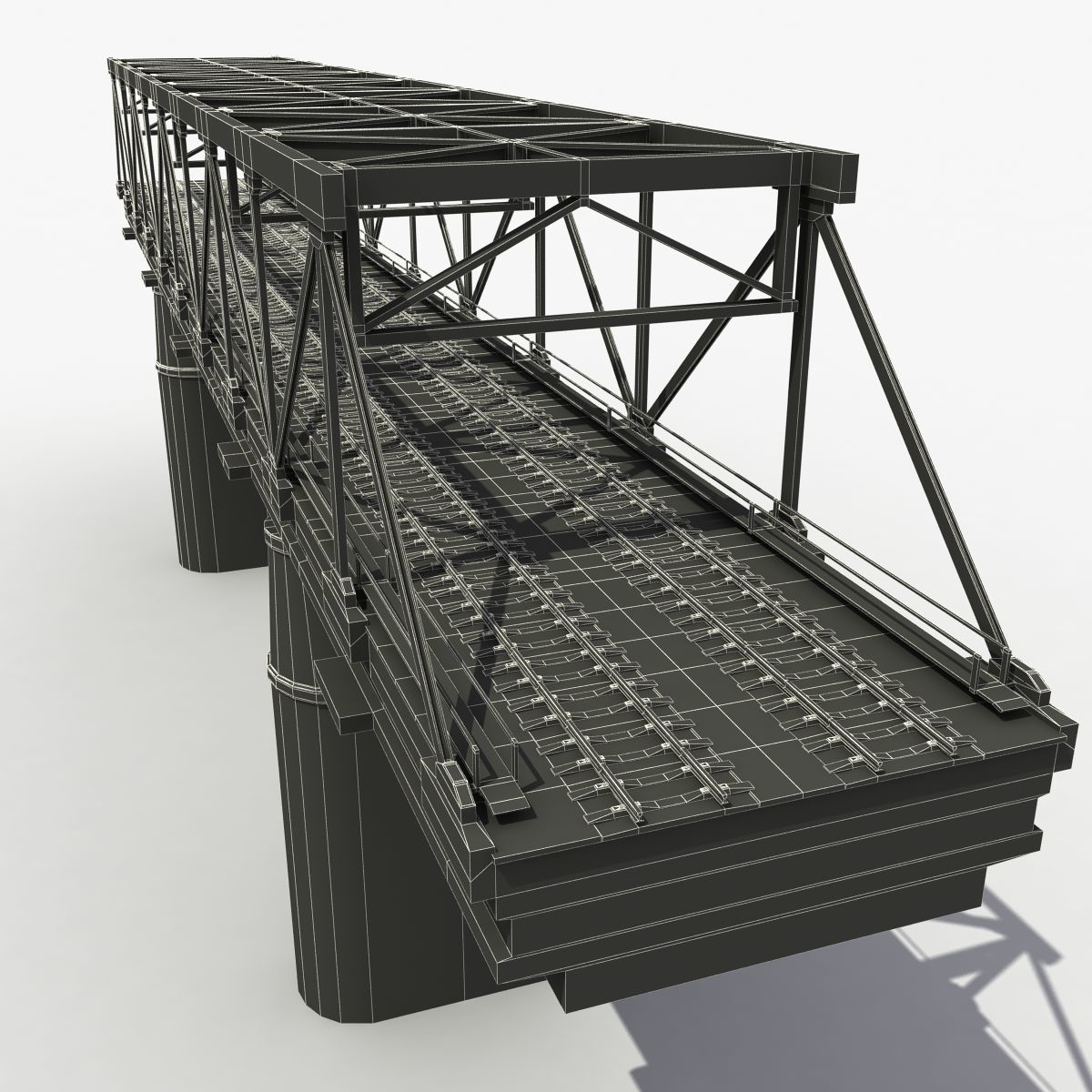 3d model of bridges modeled