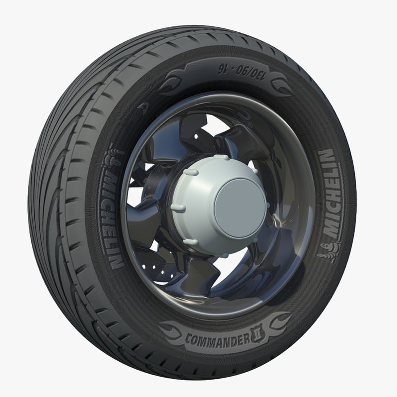 wheel rear rim motor bike 3d model
