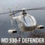 3ds max md 530 helicopter