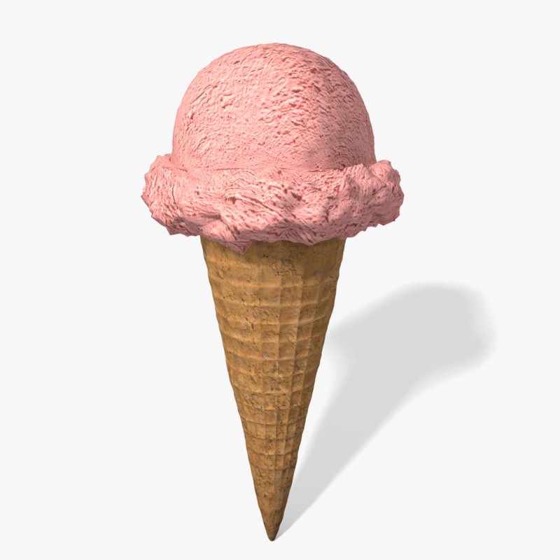 ice-cream-cone-3d-model