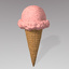 ice cream cone 3d model