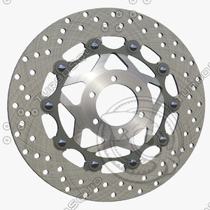 3d rotor brake disc assembly