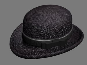 3d model of hat accessory