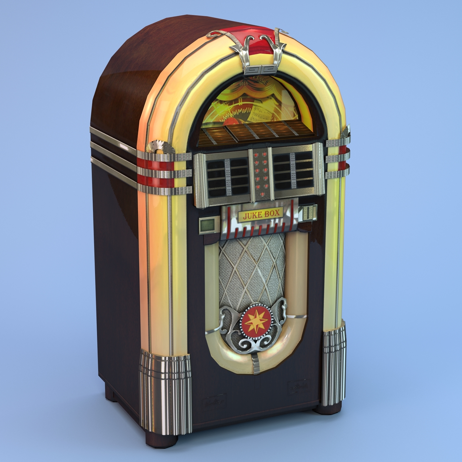 jukebox 3d model