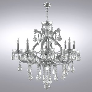 3d model maria chandelier