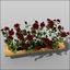 flowers plants balcony 3d model