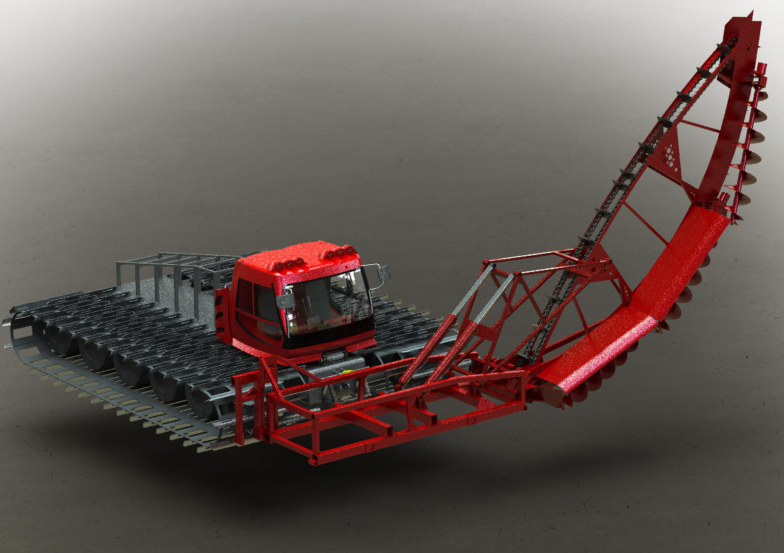 Snowcat Snow Grooming Machine Asesores