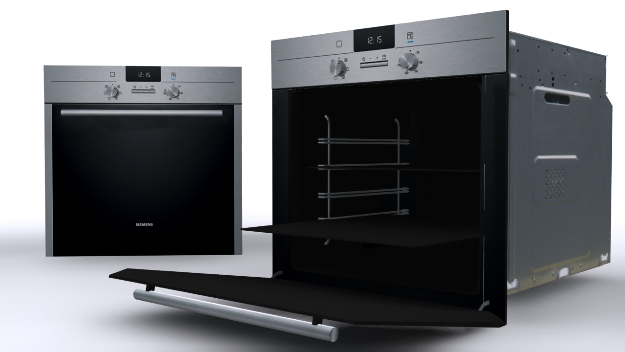 3ds max siemens oven 1