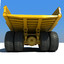 3d model of mining truck dumper