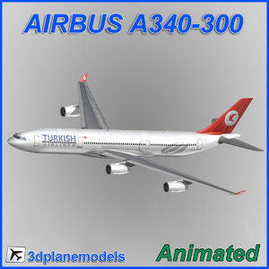 airbus a340-300 dxf