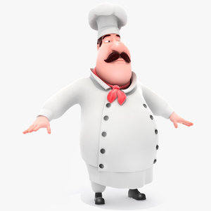3ds max chef character animation