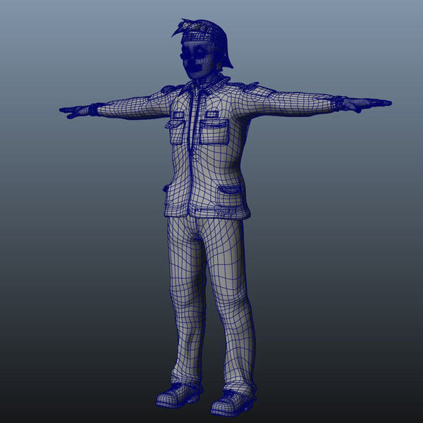 3d boy character