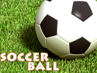 3dsmax soccer ball football