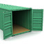3ds max shipping container