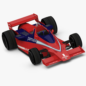 formula racing car brabham 3d max