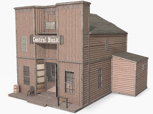 western bank 3d model