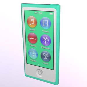 3ds max ipod nano apple display