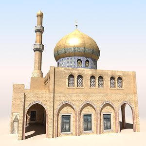 Mosque 3d Models For Download Turbosquid