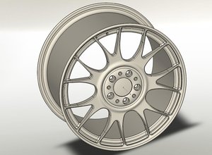 wheel solidworks 3d 3ds