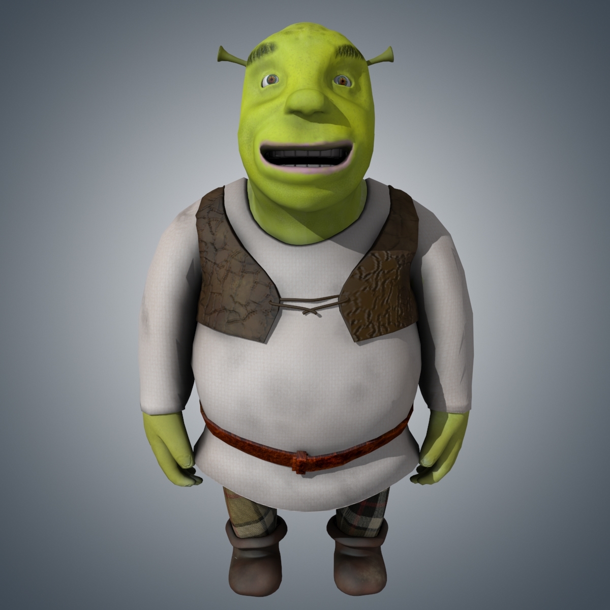 shrek 3d model