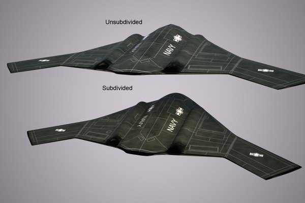 stealth bomber 3d max