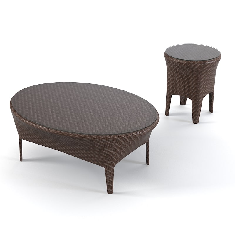 Dedon Tango Coffee Model Dedon Tango Coffee Table Set