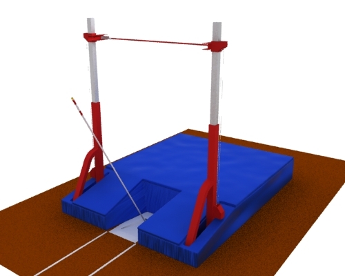 Pole Vault 3D Models for Download | TurboSquid