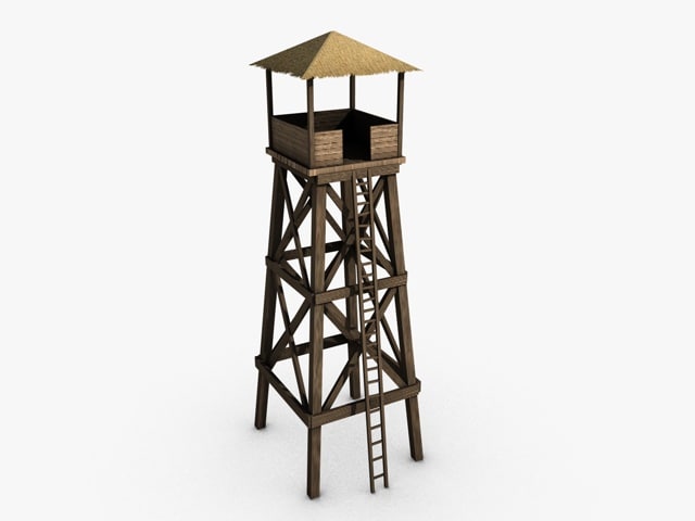 Homemade Lookout Tower