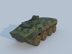 apc tanks vehicle 3d model