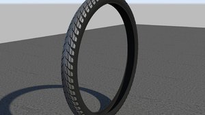 3d remake bmx tyre model