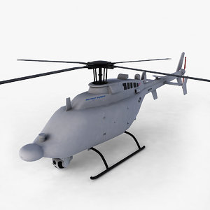 mq-8c unmanned 3d model