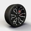 baccarat passion rims tyre 3d 3ds