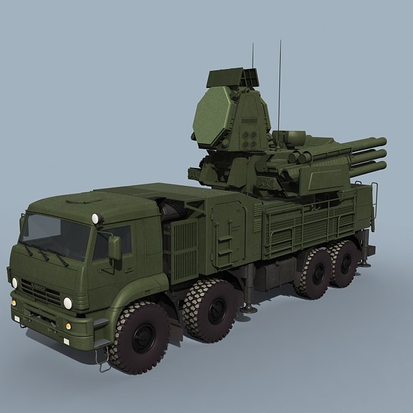 pantsir-s1 sa-22 3d model