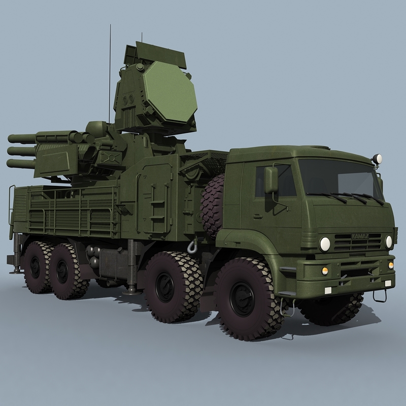 pantsir-s1 sa-22 3d model