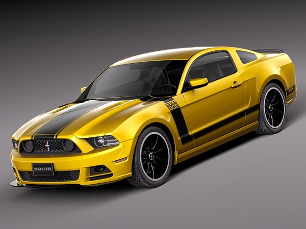 Ford mustang 3d model