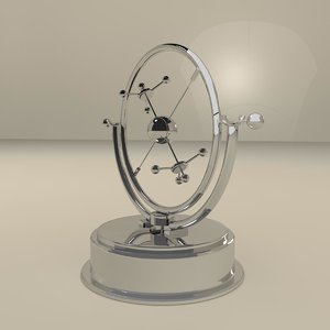 magnetic pendulum 3d max