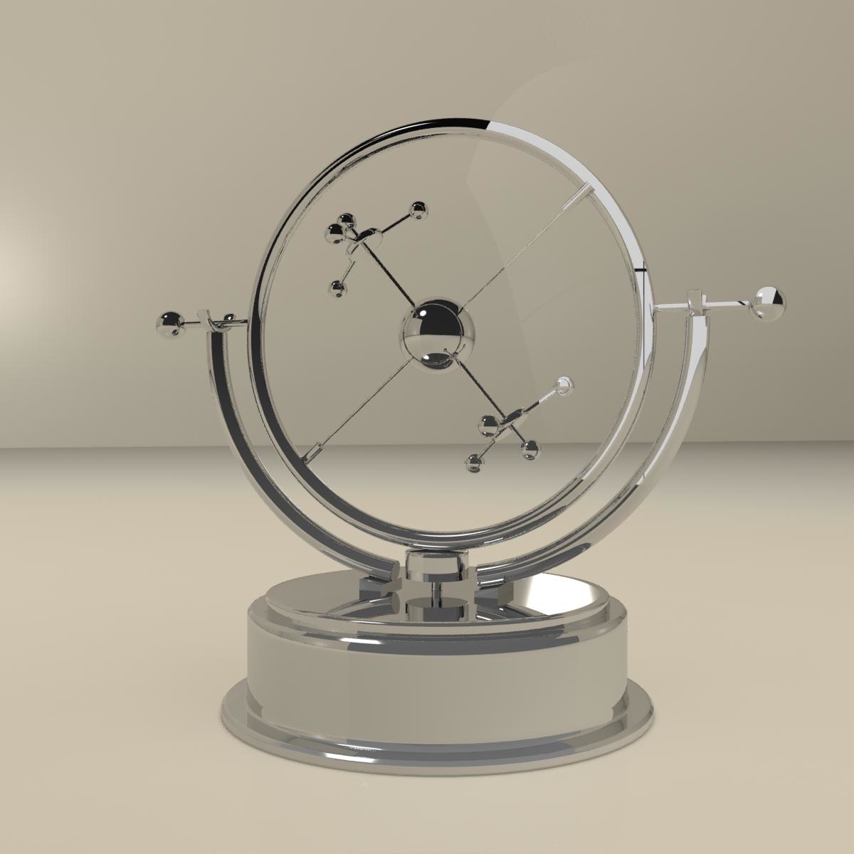 magnetic pendulum 3d max