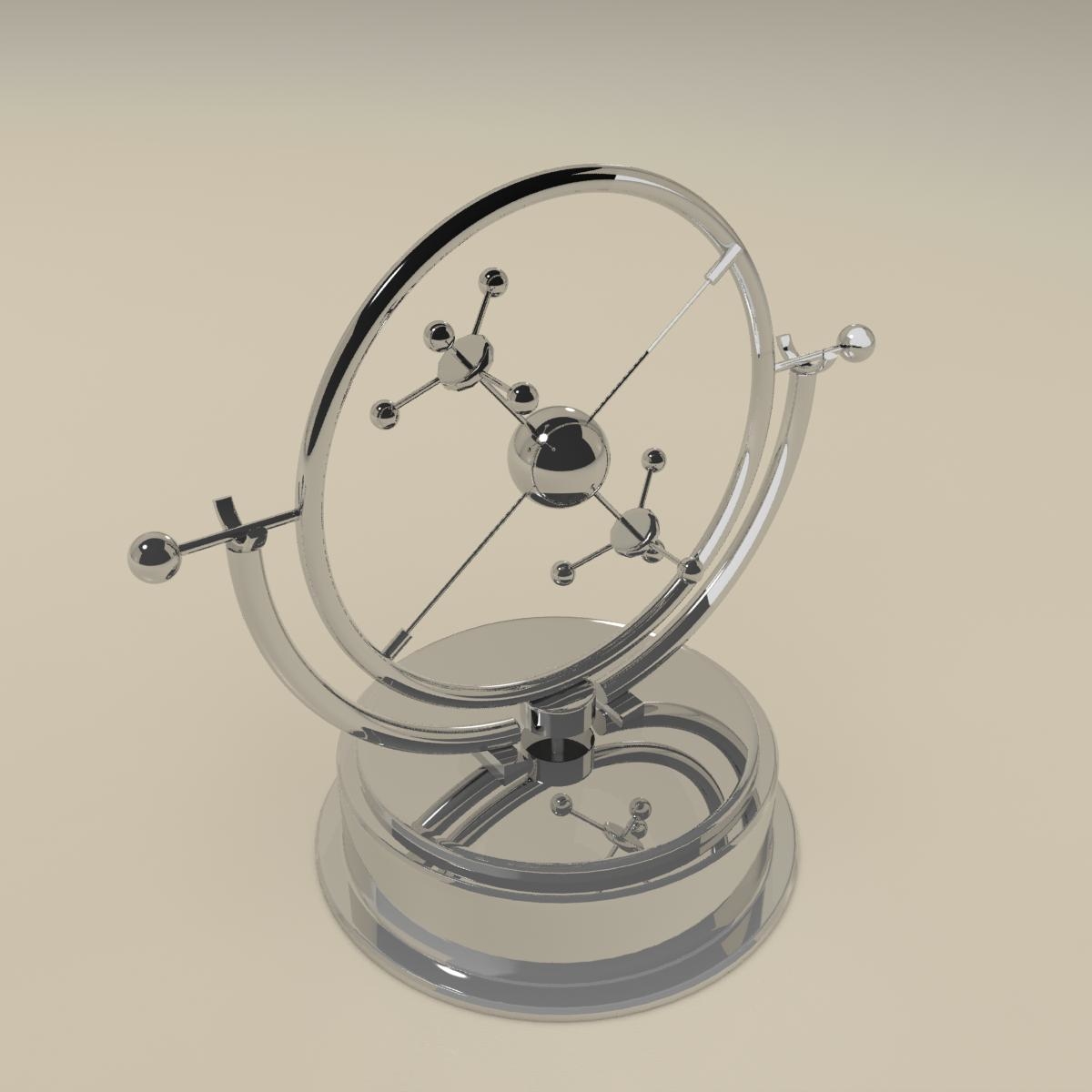 magnetic pendulum 3d max