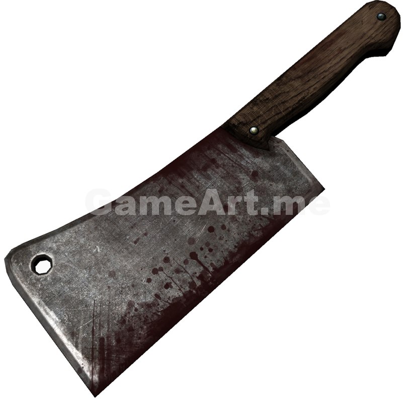 obj ready butcher cleaver