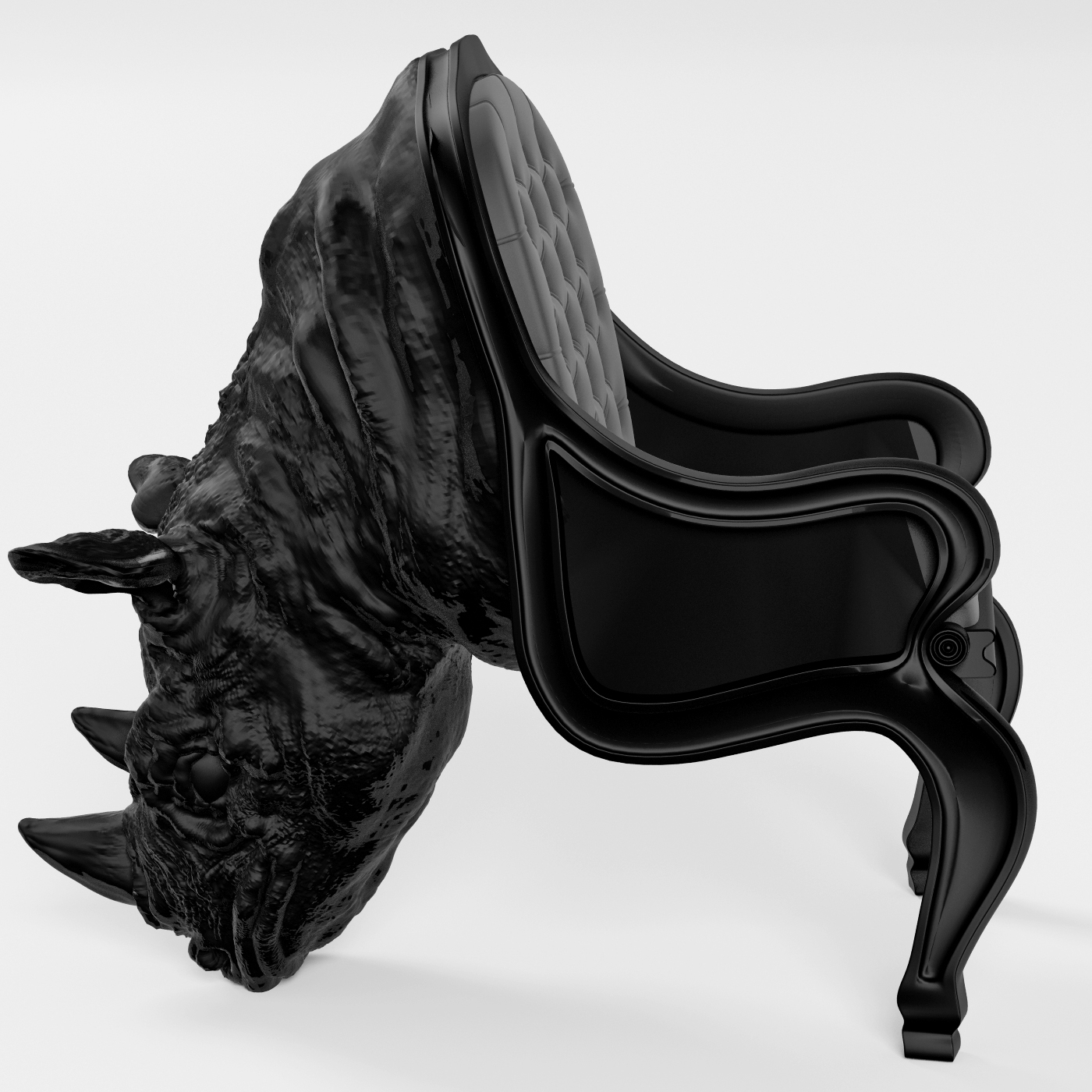 3d chair rhino