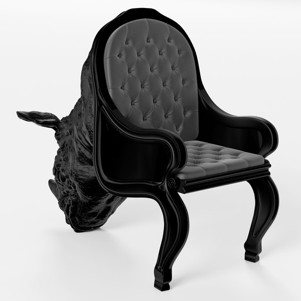 3d chair rhino