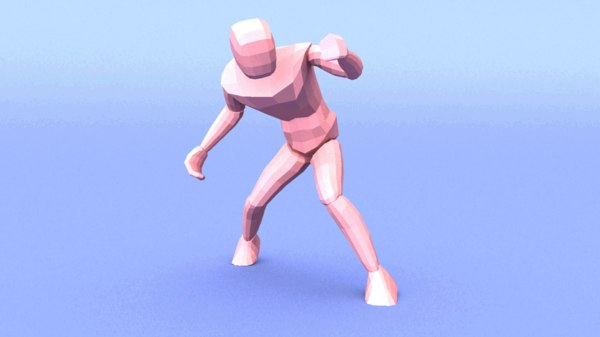 man figure 3d ma