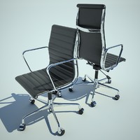 Aluminium Chair 117 3D - TurboSquid 1176626