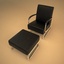 3d model of 407 chair gispen