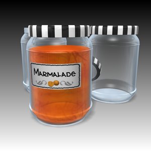 marmalade 3d model
